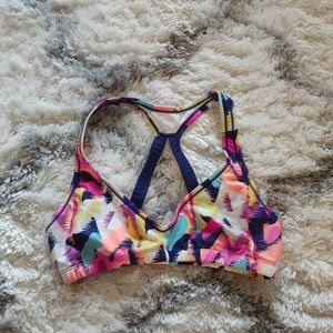 Roxy colorful sports bra